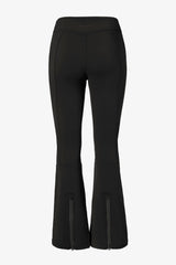 Waterproof Belted Ski Salopettes in Black