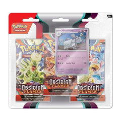 Pokémon TCG: Scarlet & Violet-Obsidian Flames 3 Booster Packs & Greavard Promo Card